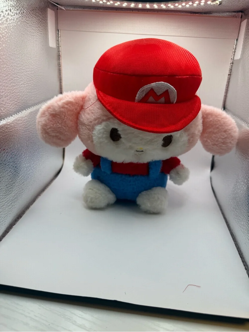 Sanrio My Melody Plush in Pink, Red & Blue